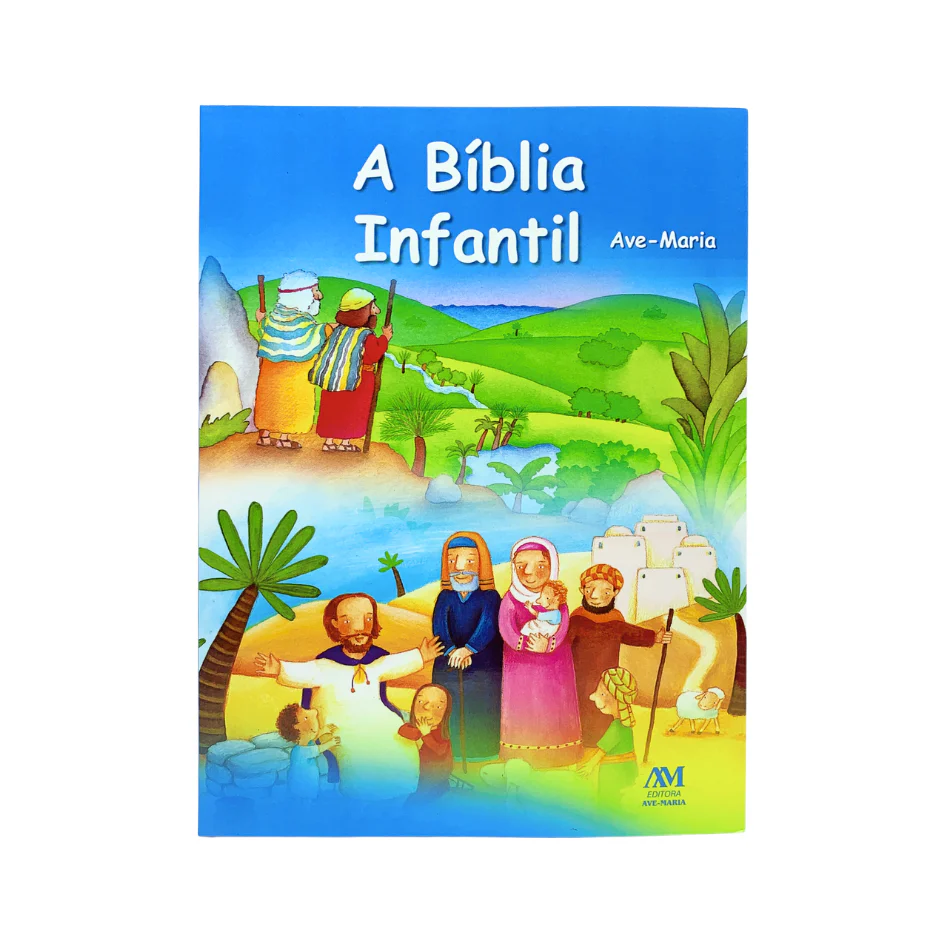 A Bíblia Infantil Ave Maria Capa Flexível