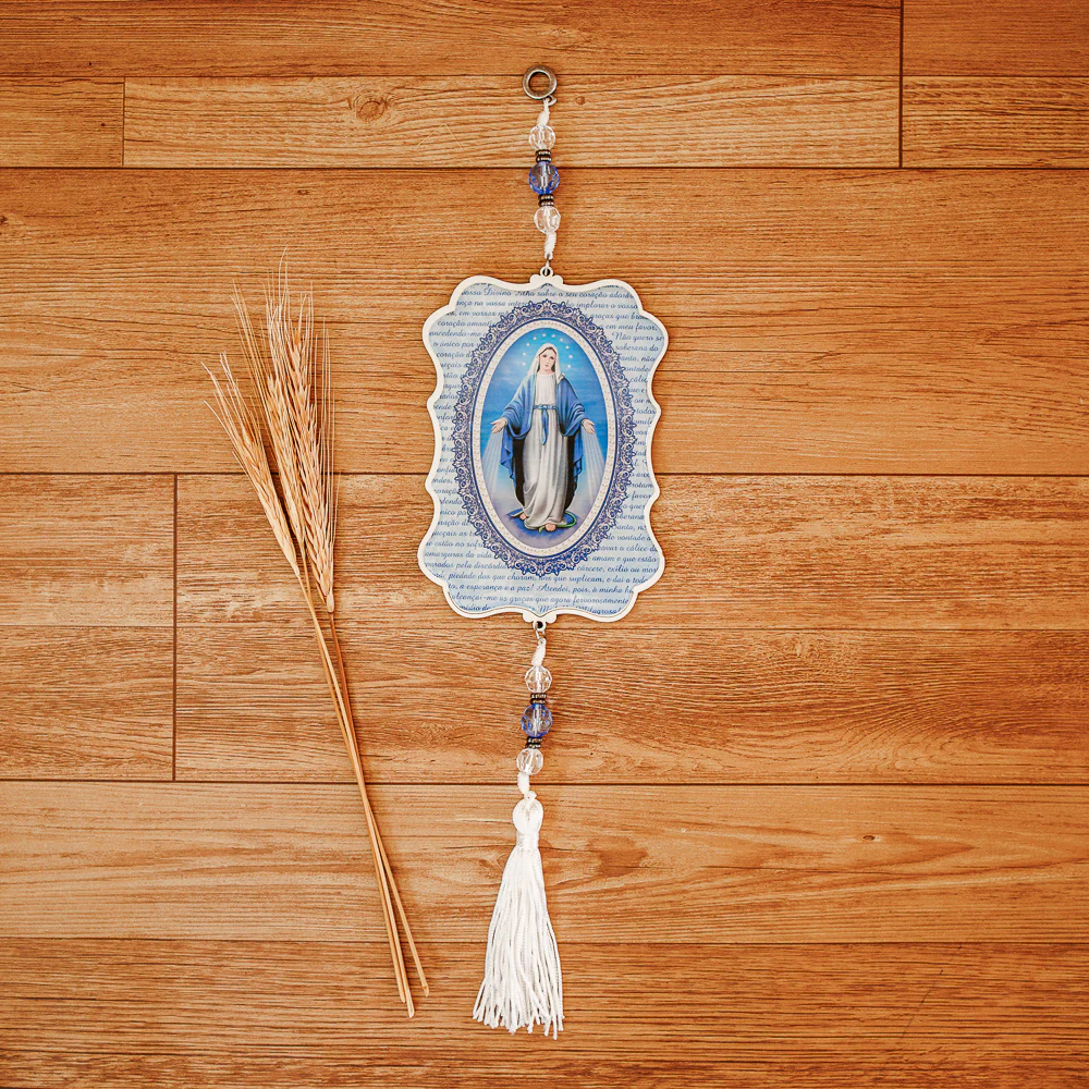Adorno de Porta Moldado Nossa Senhora Das Graças - Image 4