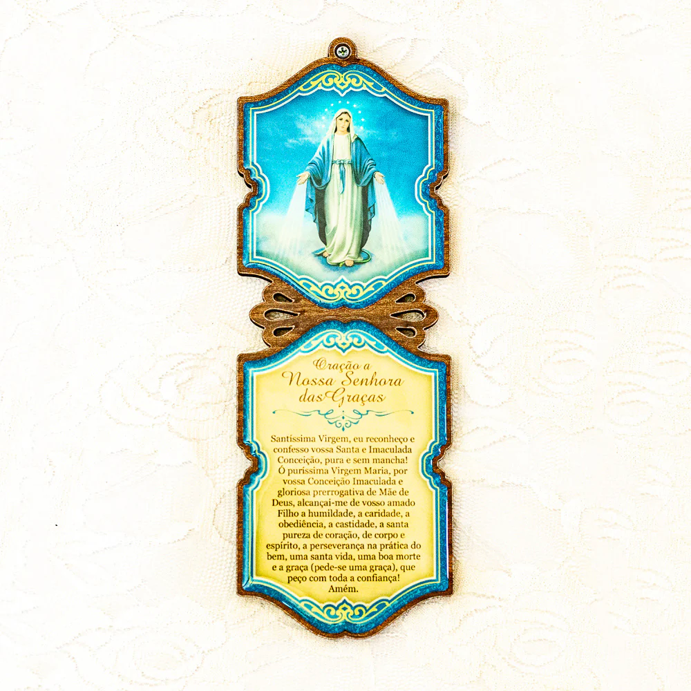 Adorno de Porta Nossa Senhora Das Graças - Image 3
