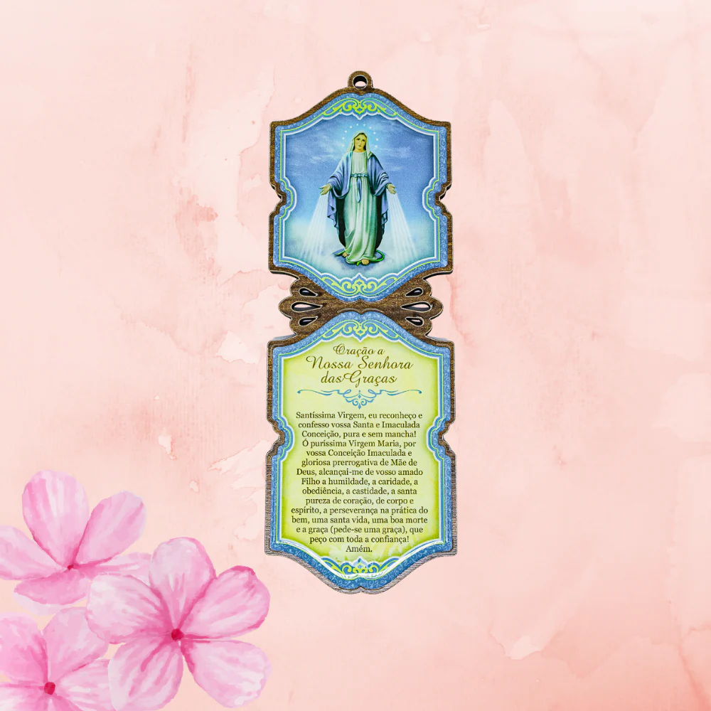 Adorno de Porta Nossa Senhora Das Graças - Image 4