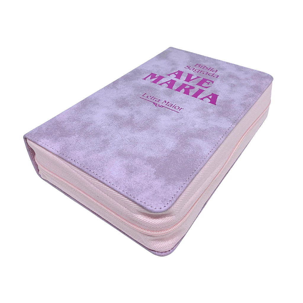Bíblia Ave-Maria Stryke Rosa Letra Maior - Image 4