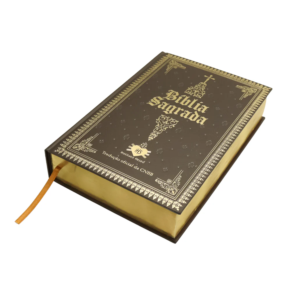 Bíblia Sagrada Tradução Oficial Capa Dura Luxo Hesed - Image 4