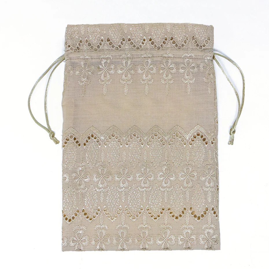 Bolsa de Tecido Para Veu Marfim - Image 3