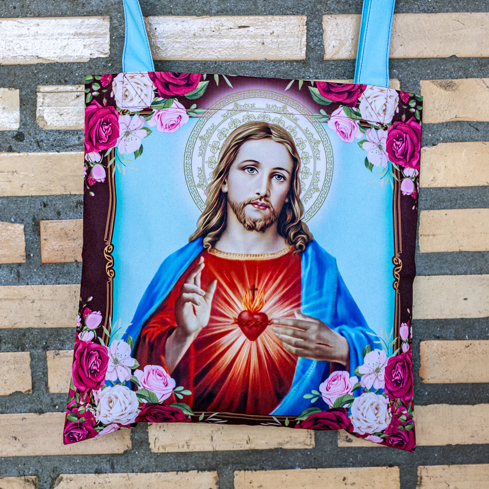 Bolsa Ecobag Sagrado Coração de Jesus - Image 3