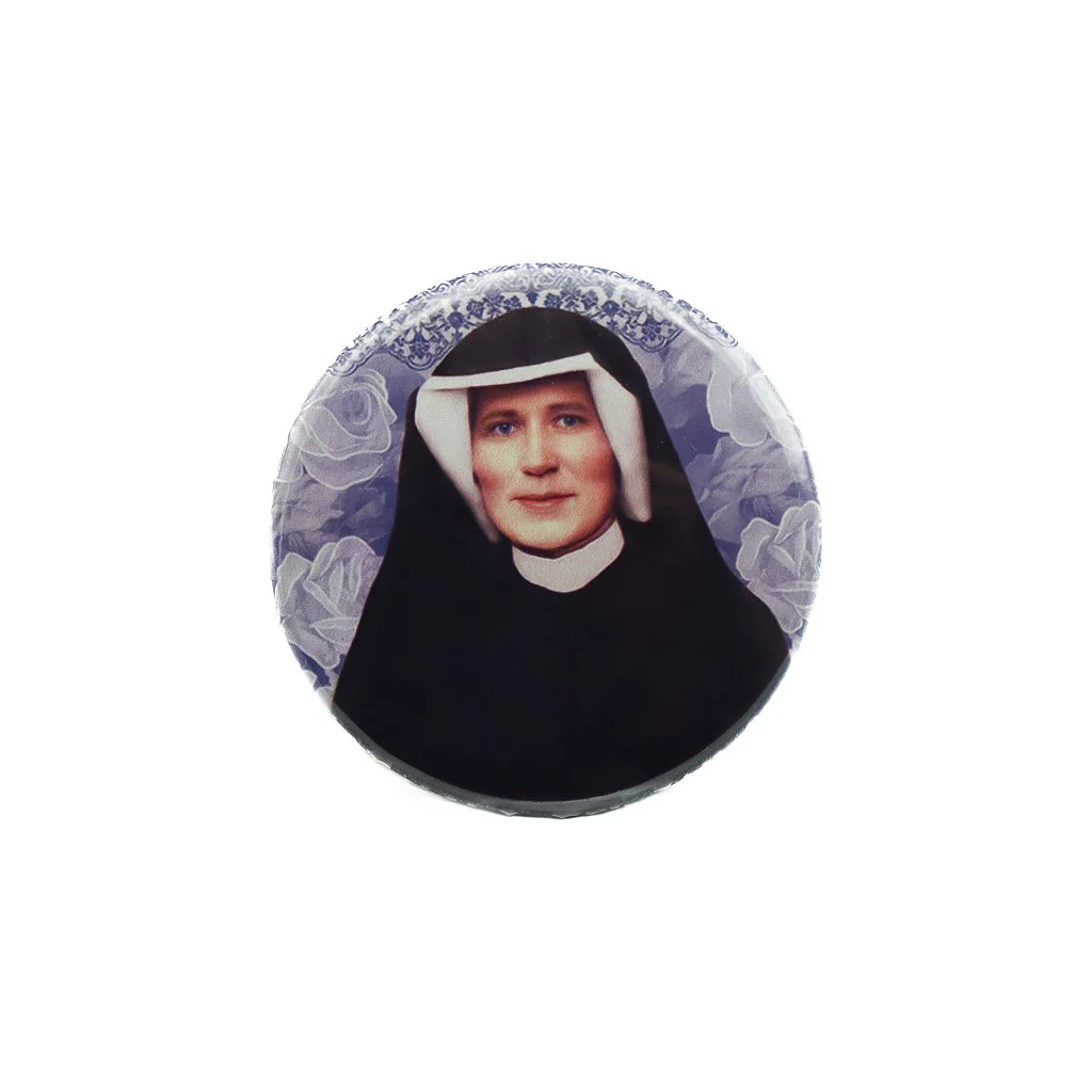 Boton Santa Faustina