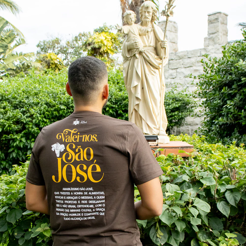 Camiseta de São José Marrom - Image 5