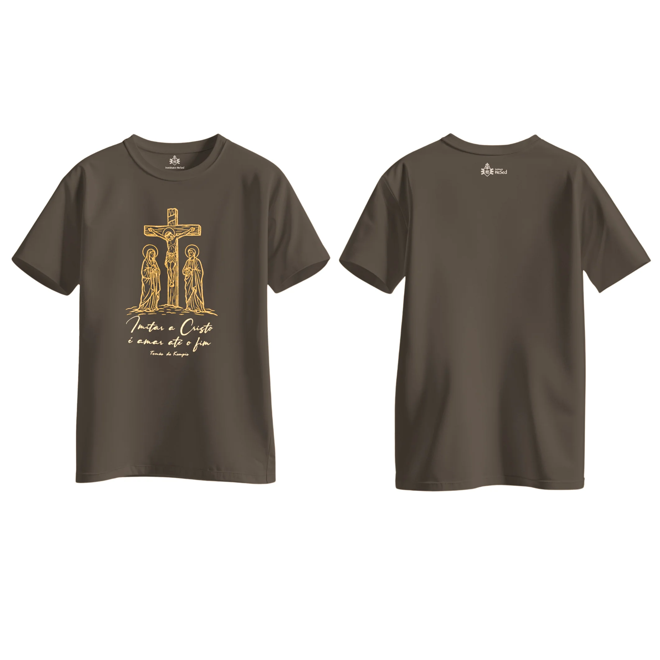 Camiseta Imitar a Cristo é amar até o fim - Hesed - Image 3