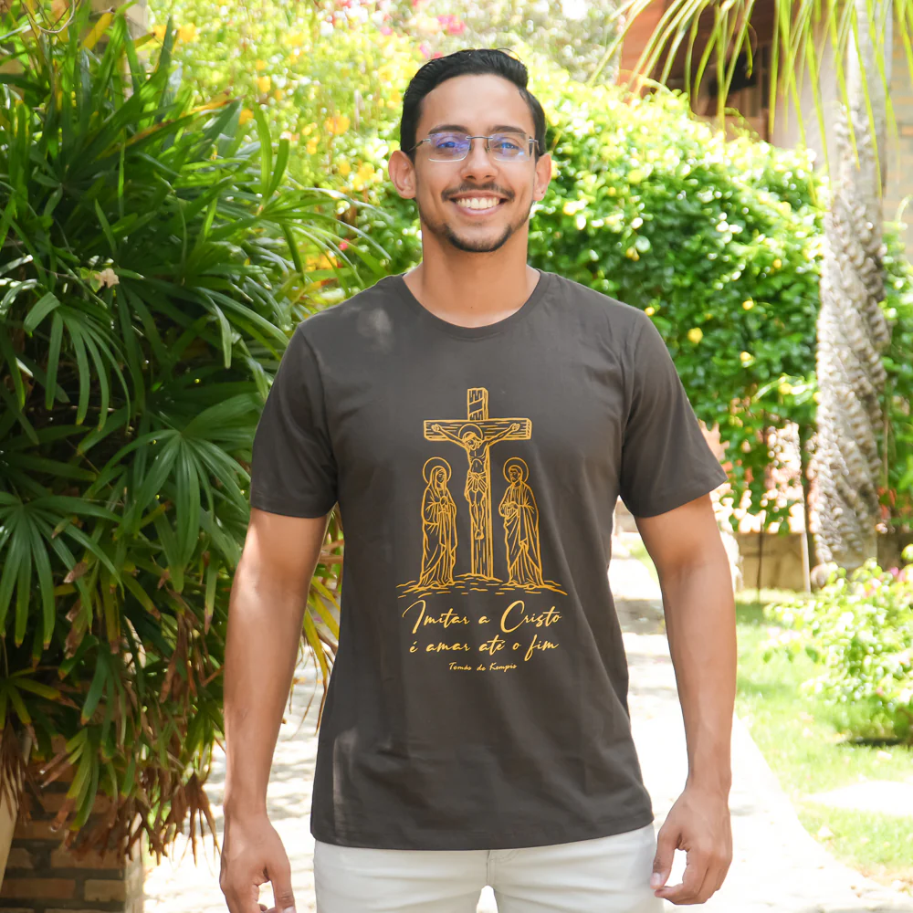 Camiseta Imitar a Cristo é amar até o fim - Hesed - Image 6