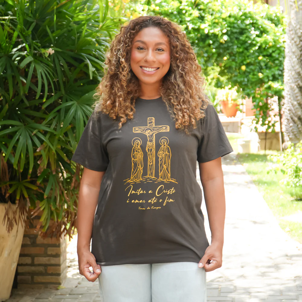 Camiseta Imitar a Cristo é amar até o fim - Hesed - Image 7