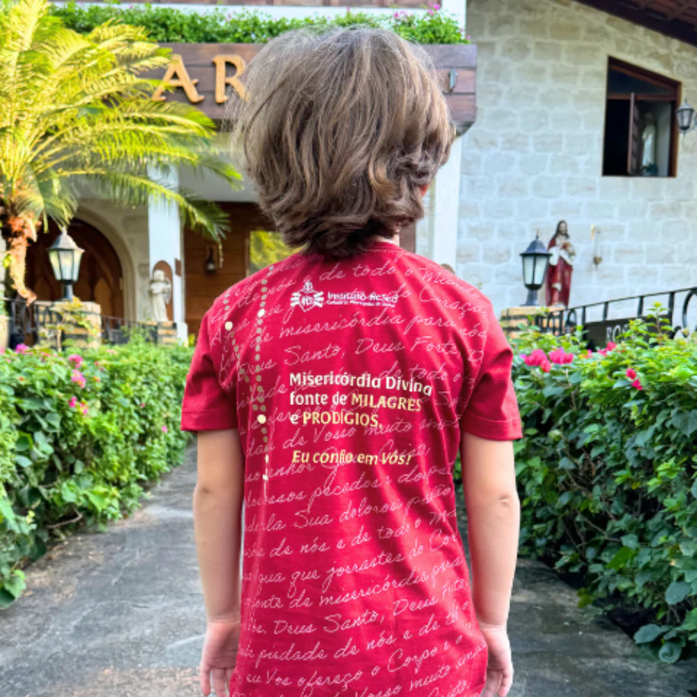 Camiseta Jesus eu confio em Vós - Infantil - Image 4