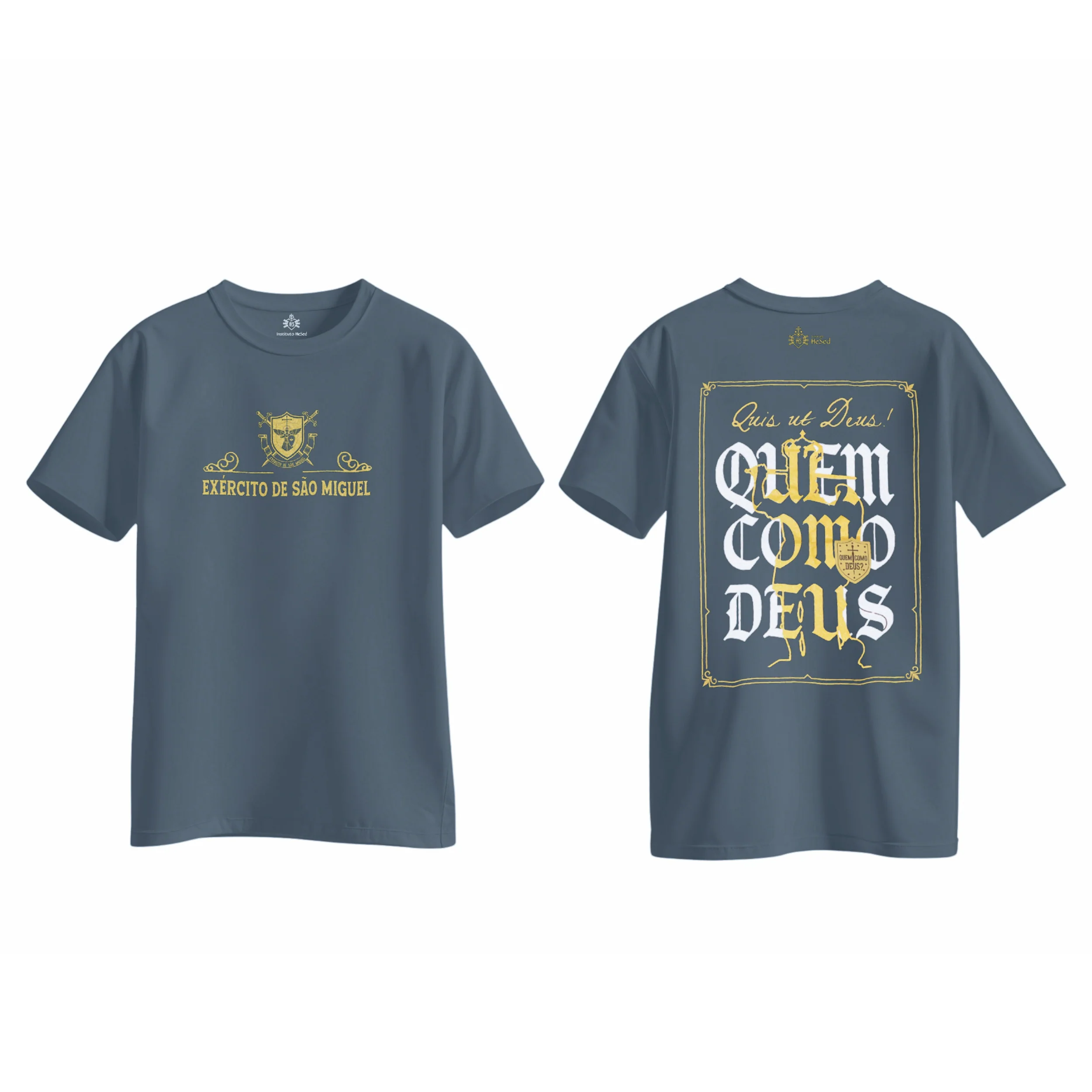 Camiseta Quem como Deus - Exército de São Miguel Infantil - Hesed - Image 3