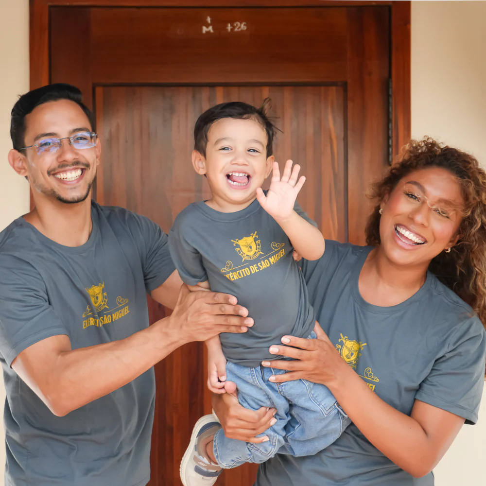 Camiseta Quem como Deus - Exército de São Miguel Infantil - Hesed - Image 5