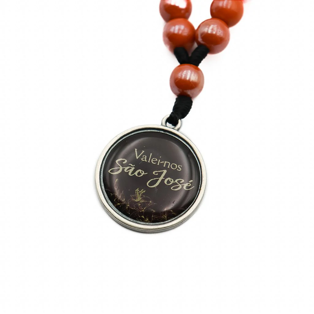 Chaveiro Dezena Com Medalha Resinada  São José - Image 3