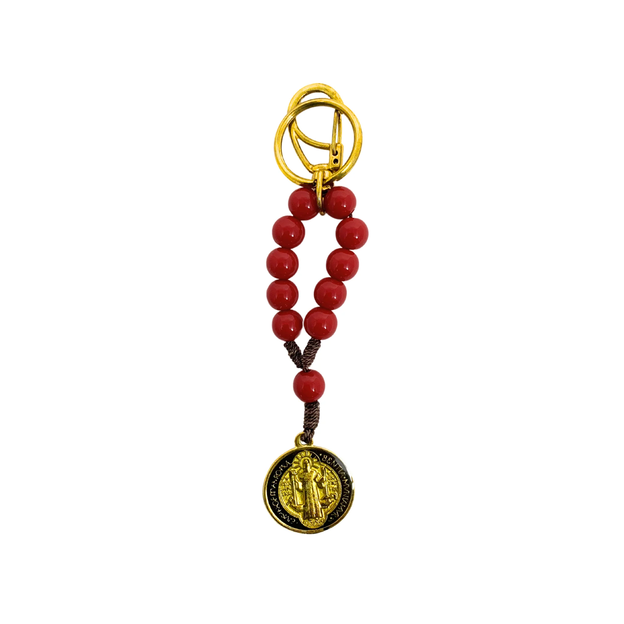 Chaveiro Dezena São Bento - Vermelho - Image 2