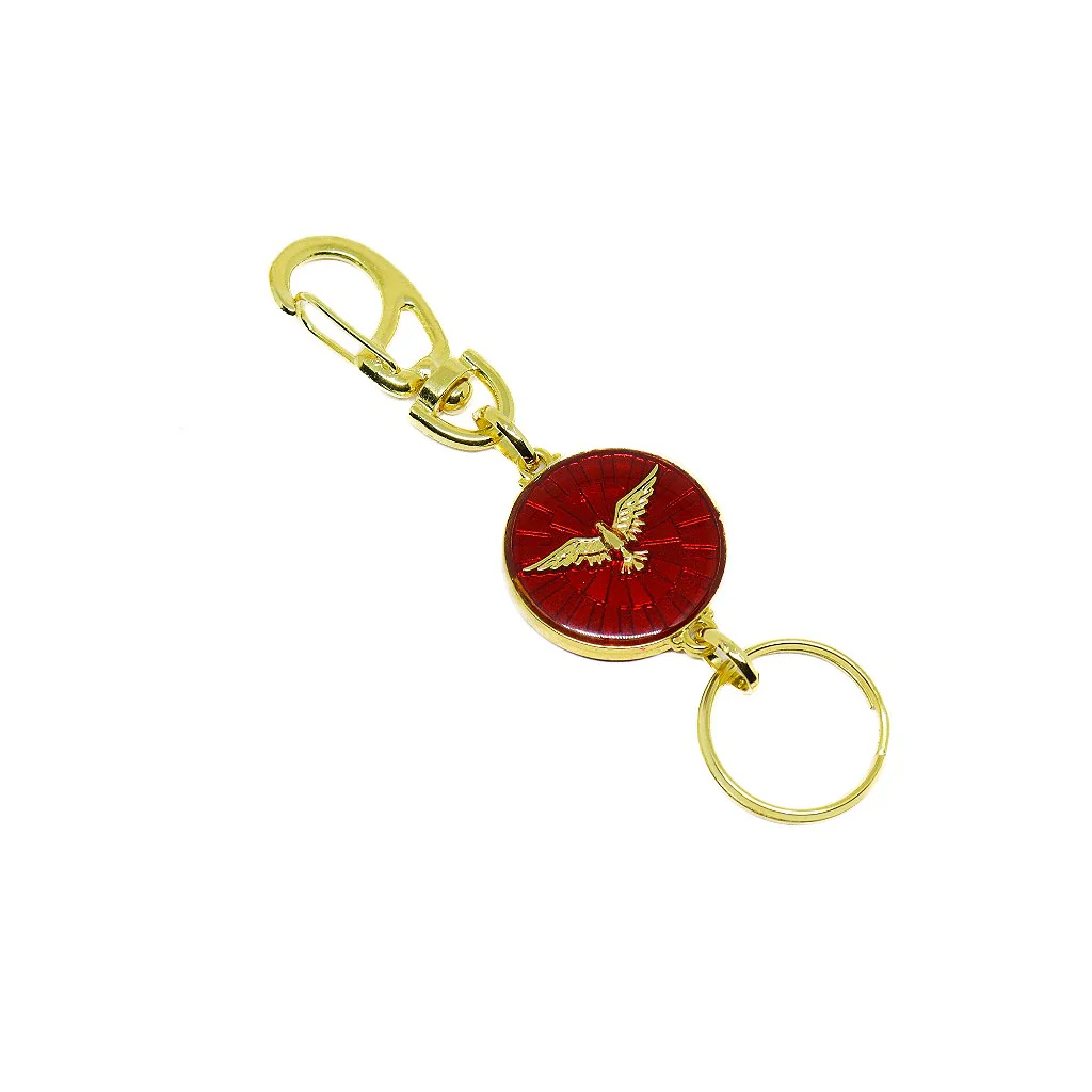 Chaveiro Espírito Santo - Resinado Vermelho - Image 2