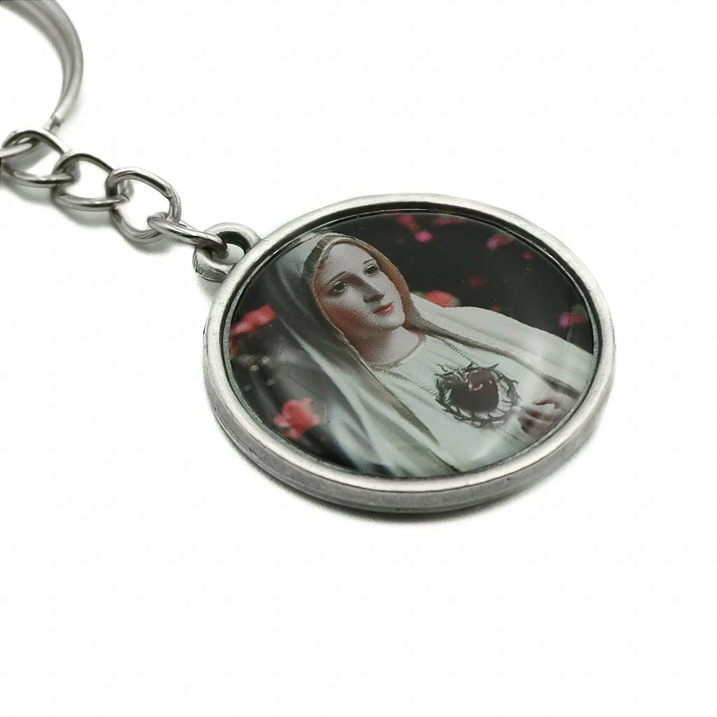 Chaveiro Medalha Resinado - Maria Passa na Frente - Image 3