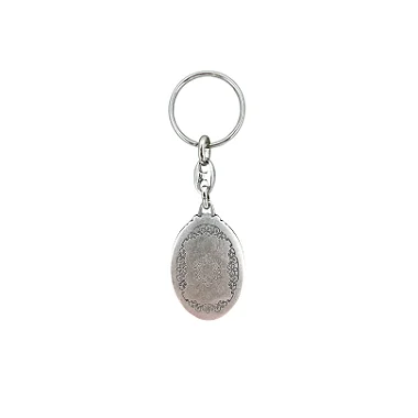 Chaveiro Metal Rainha da Paz Colorido Resina 4cm - Image 2