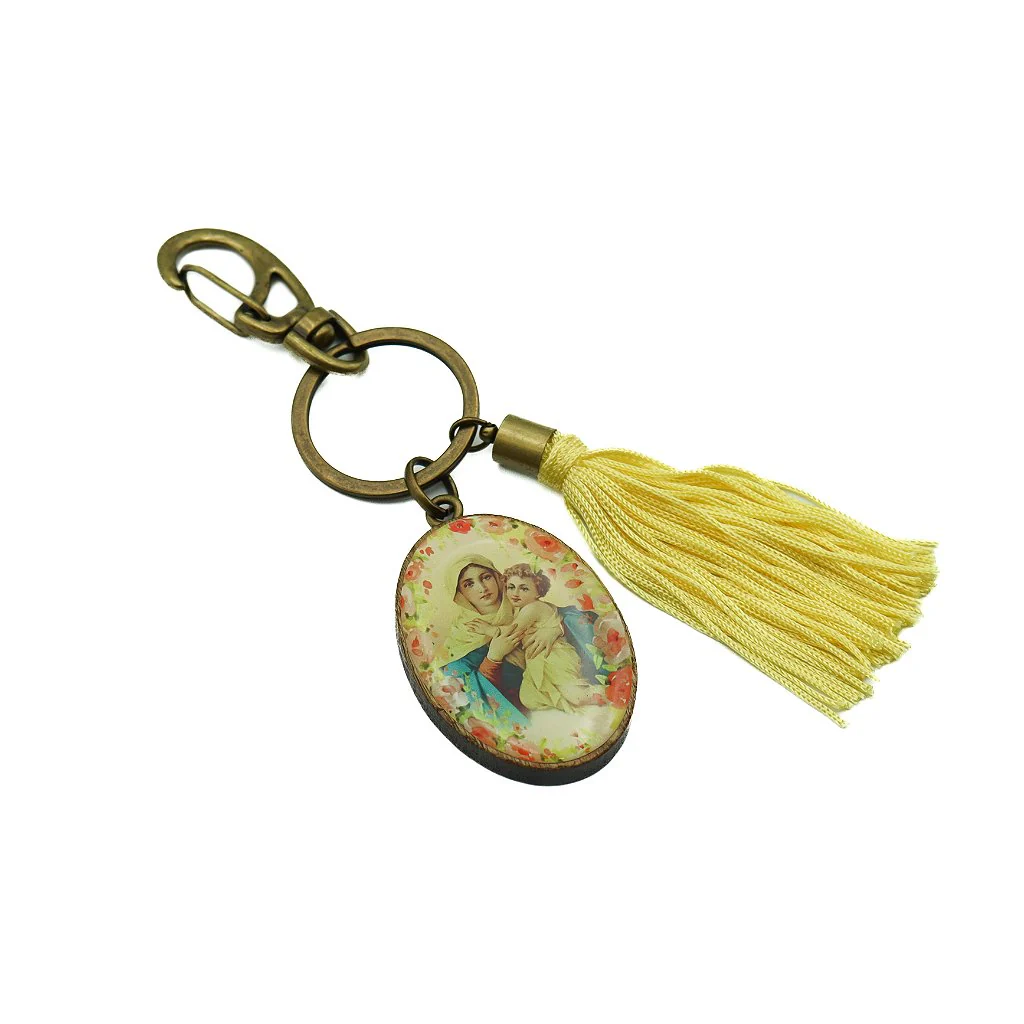 Chaveiro Oval Com Mosquetão - Mãe Rainha - Image 3