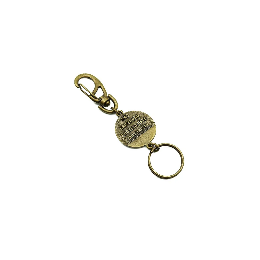 Chaveiro São Cristóvão - Ouro Velho - Image 2