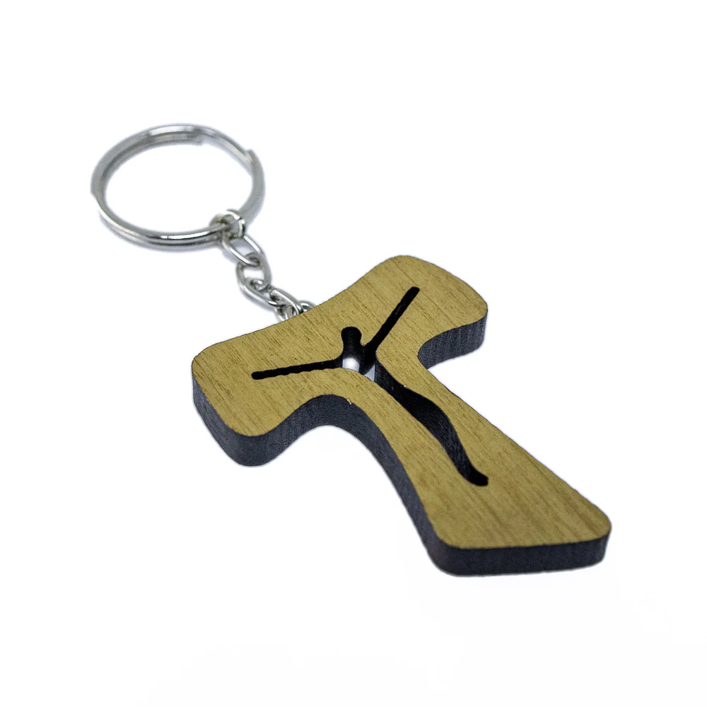 Chaveiro Tau Cristo Vazado - Image 2