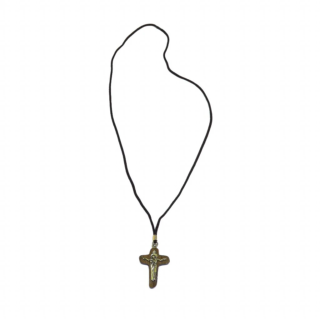 Cordão Com a Cruz da Unidade - Ouro velho - Image 3
