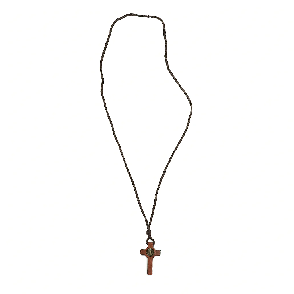 Cordão Crucifixo pequeno São Bento OV - Image 4
