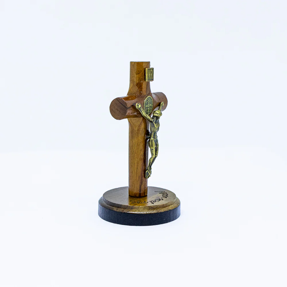 Cruz 7 cm - Pedestal Redondo - Image 2