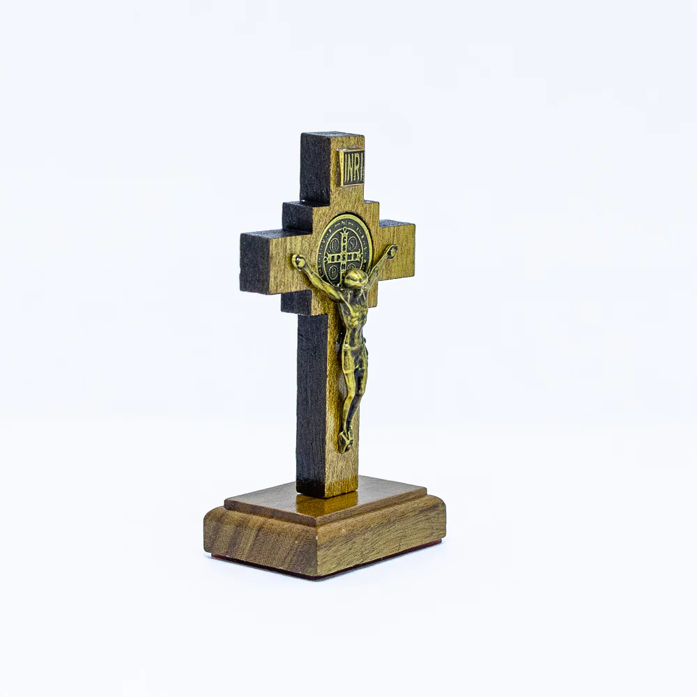 Cruz 7cm 4 Canto Com Base Para Painel de Carro - Image 2