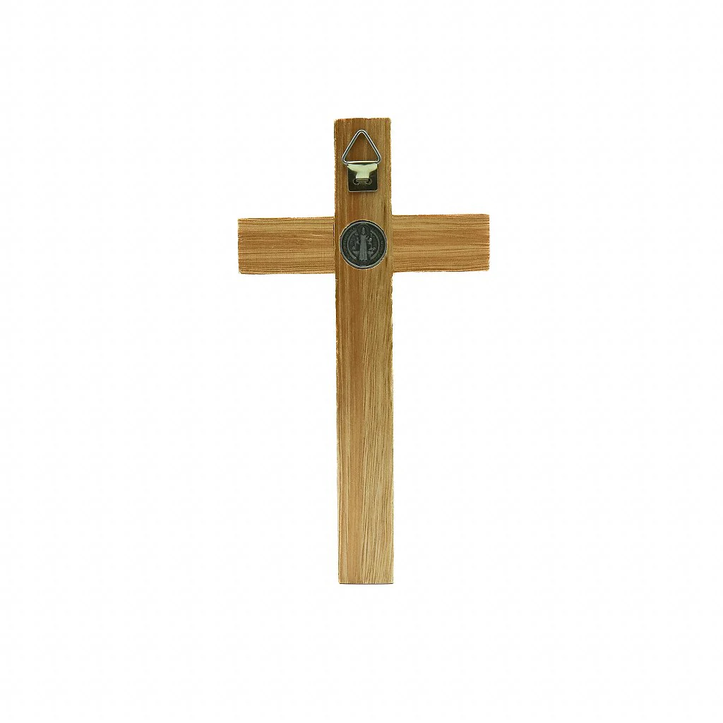 Cruz de Mão 17 cm - Prata Velha - Image 3