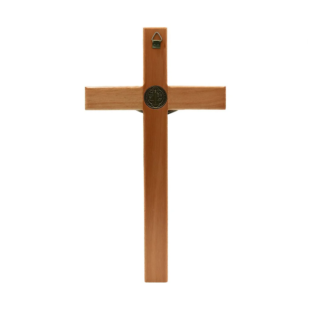 Cruz de Parede 35 cm - Ouro Velho - Image 3