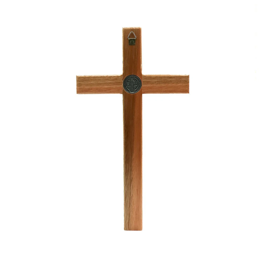 Cruz de Parede 36 cm - Prata Velha - Image 3