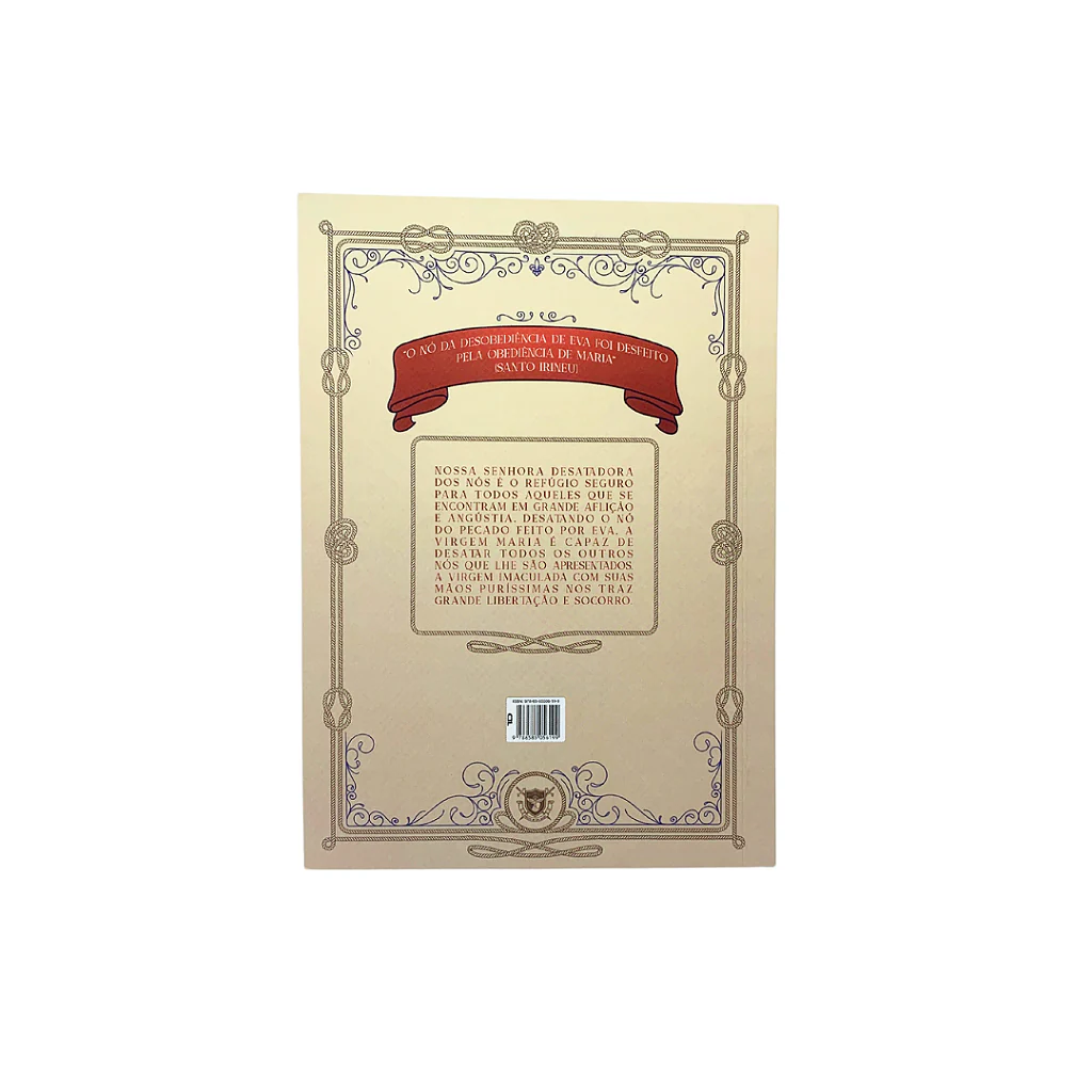 Devocionário de Nossa Senhora Desatadora dos nós - Acompanha Cordão Com Nós - Image 4