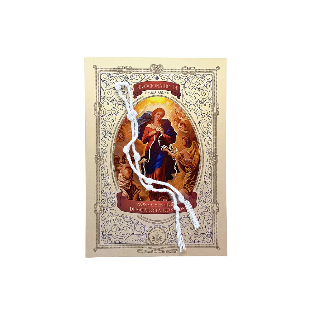 Devocionário de Nossa Senhora Desatadora dos nós - Acompanha Cordão Com Nós - Image 5
