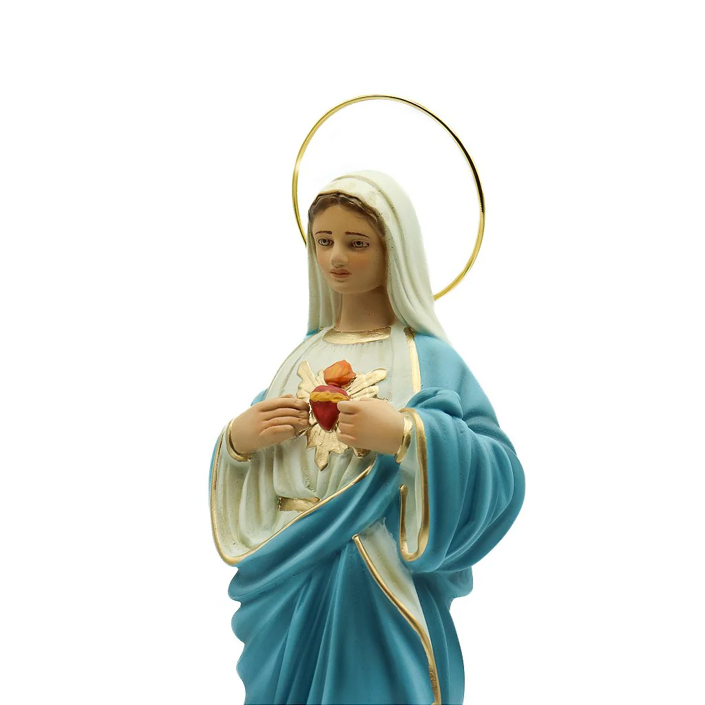 Imaculado Coração de Maria 31 cm - Colorido - Image 3