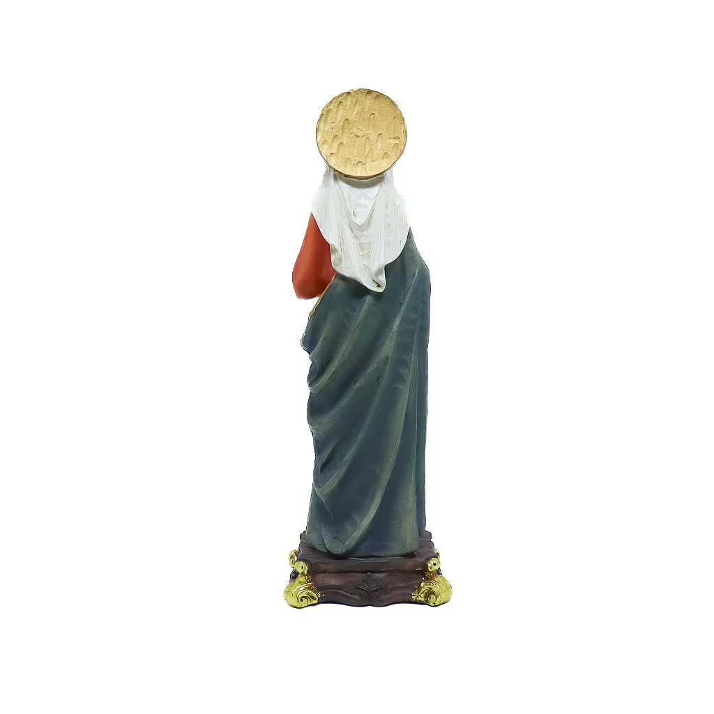 Imagem Imaculado Coração de Maria 21,5cm - Image 4
