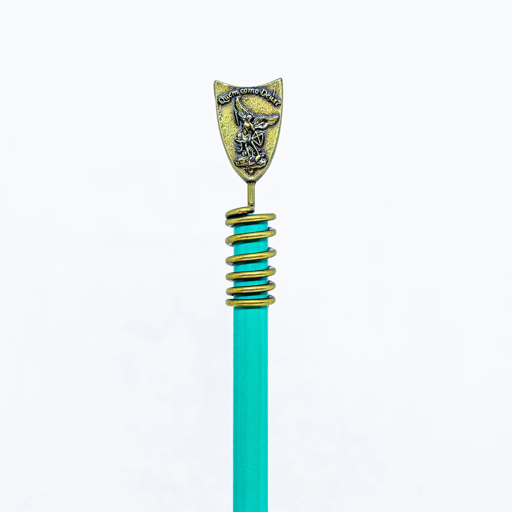 Lápis Com Ponteira Metal - Brasão Distintivo Exército de São Miguel - Image 5