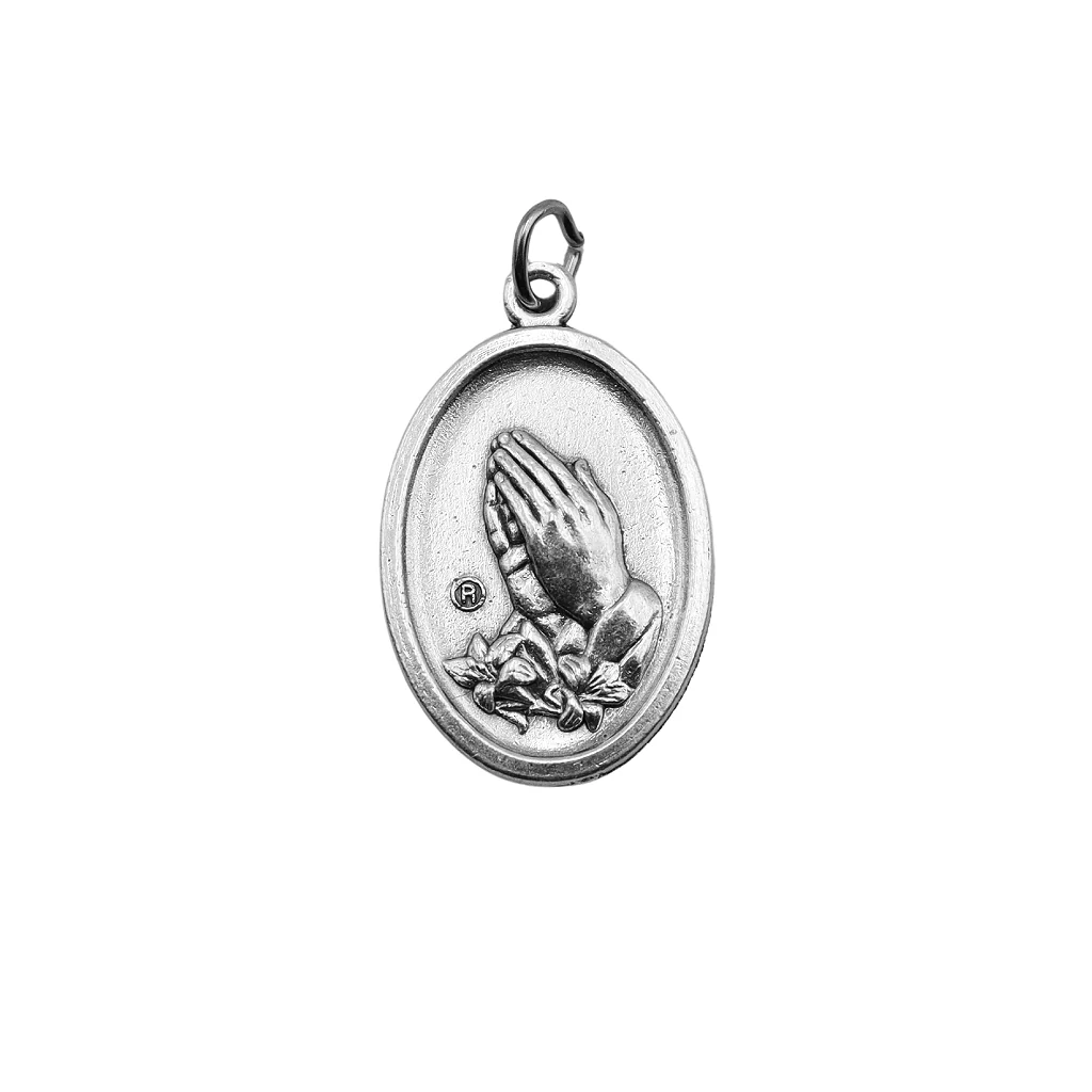 Medalha Assunção de Maria & Mãos Rezando - Image 2