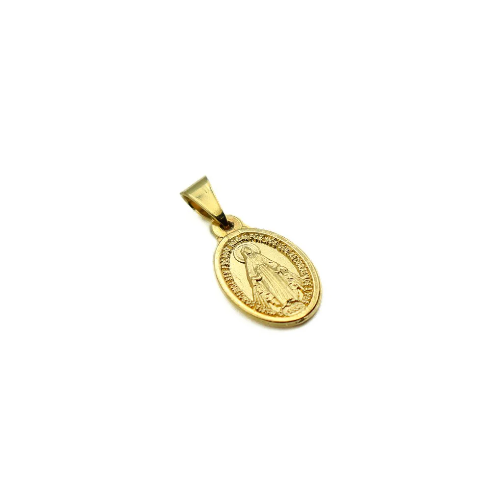 Medalha de Nossa Senhora das Graças 13mm Dourada - Image 2