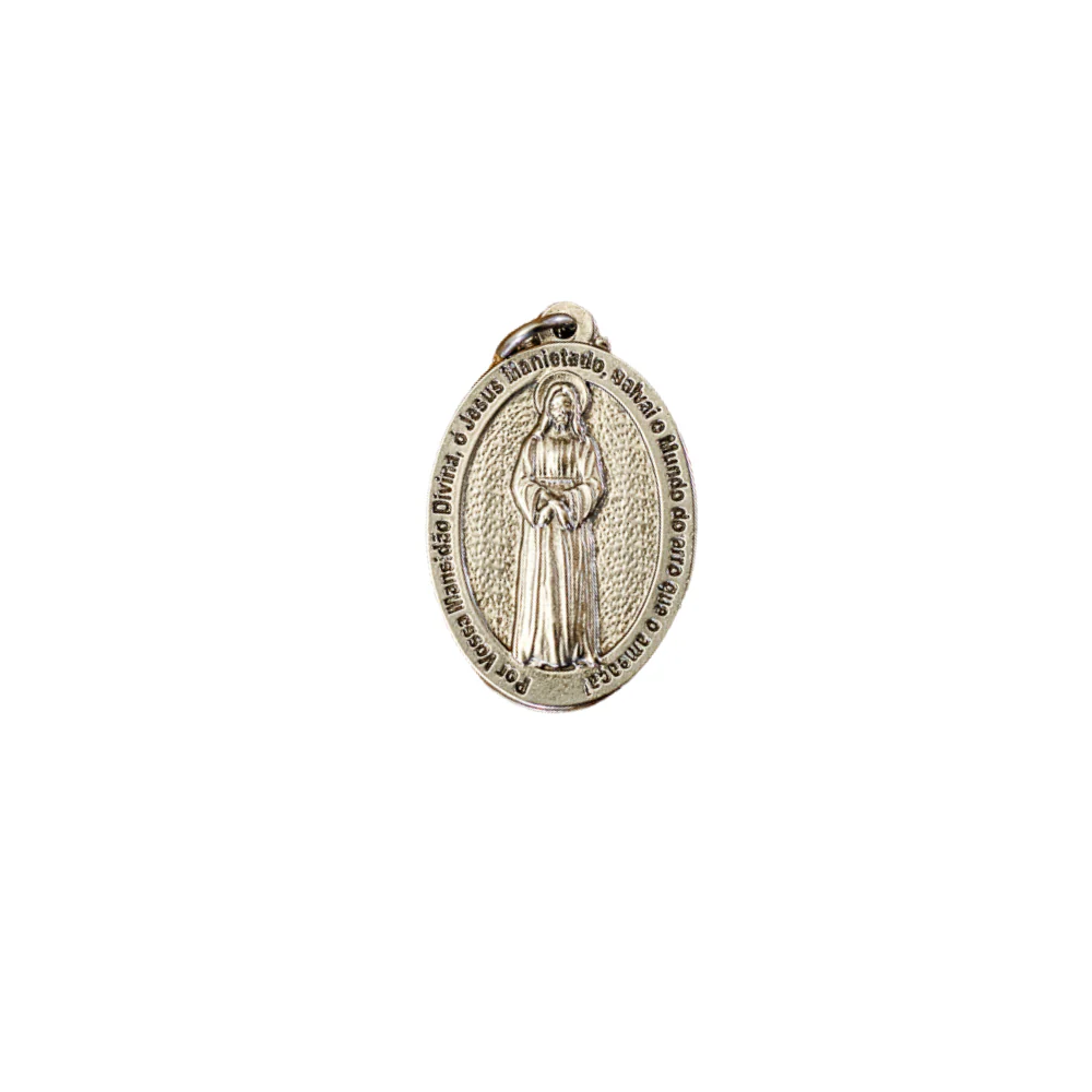 Medalha de Nossa Senhora das Lágrimas 25 mm Níquel - Image 4