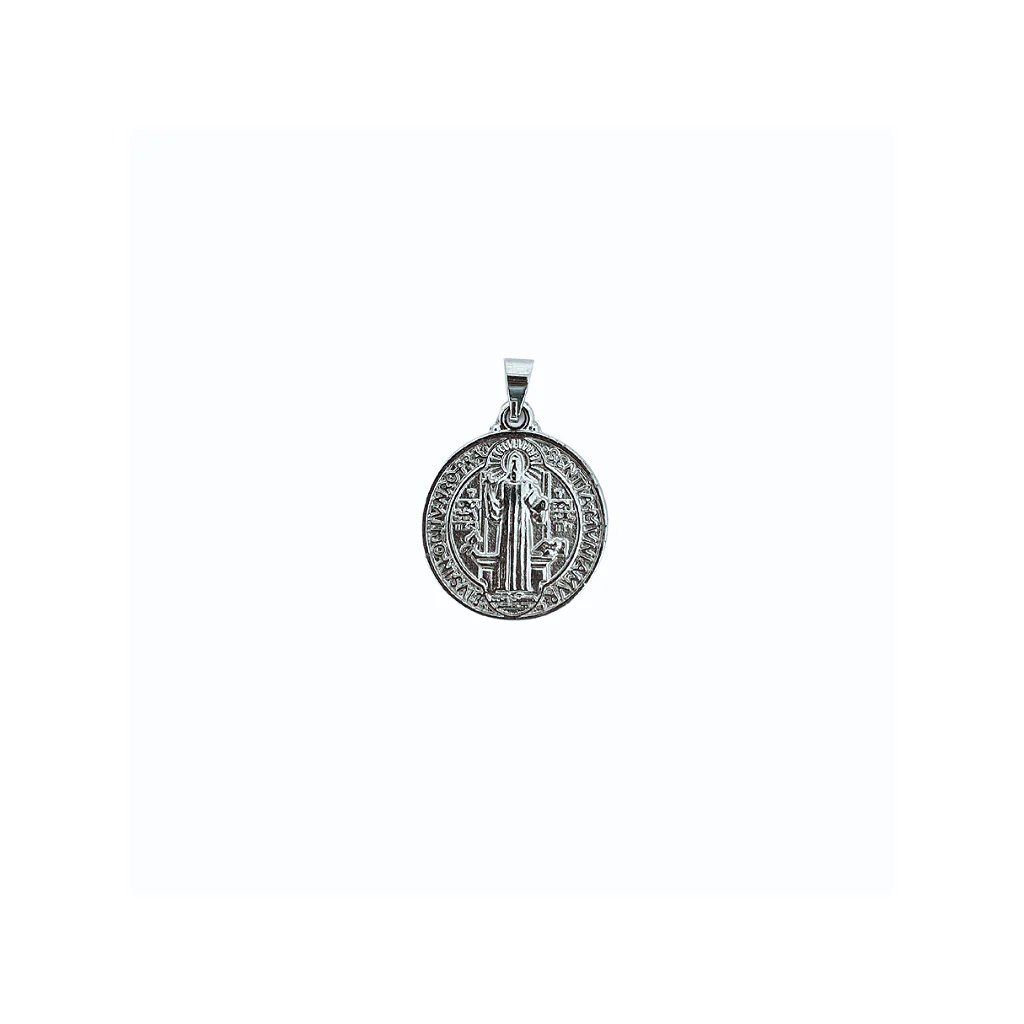 Medalha de São Bento 20 mm Níquel - Image 3
