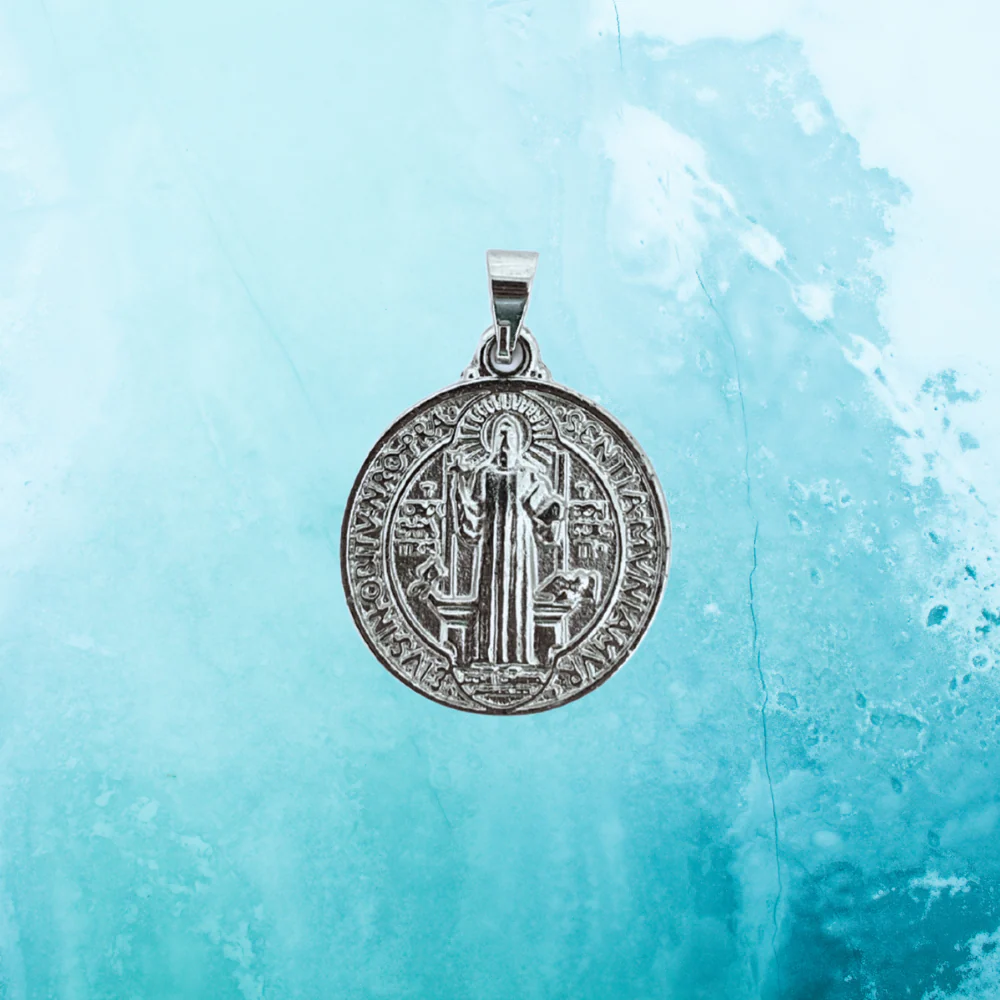 Medalha de São Bento 20 mm Níquel - Image 5
