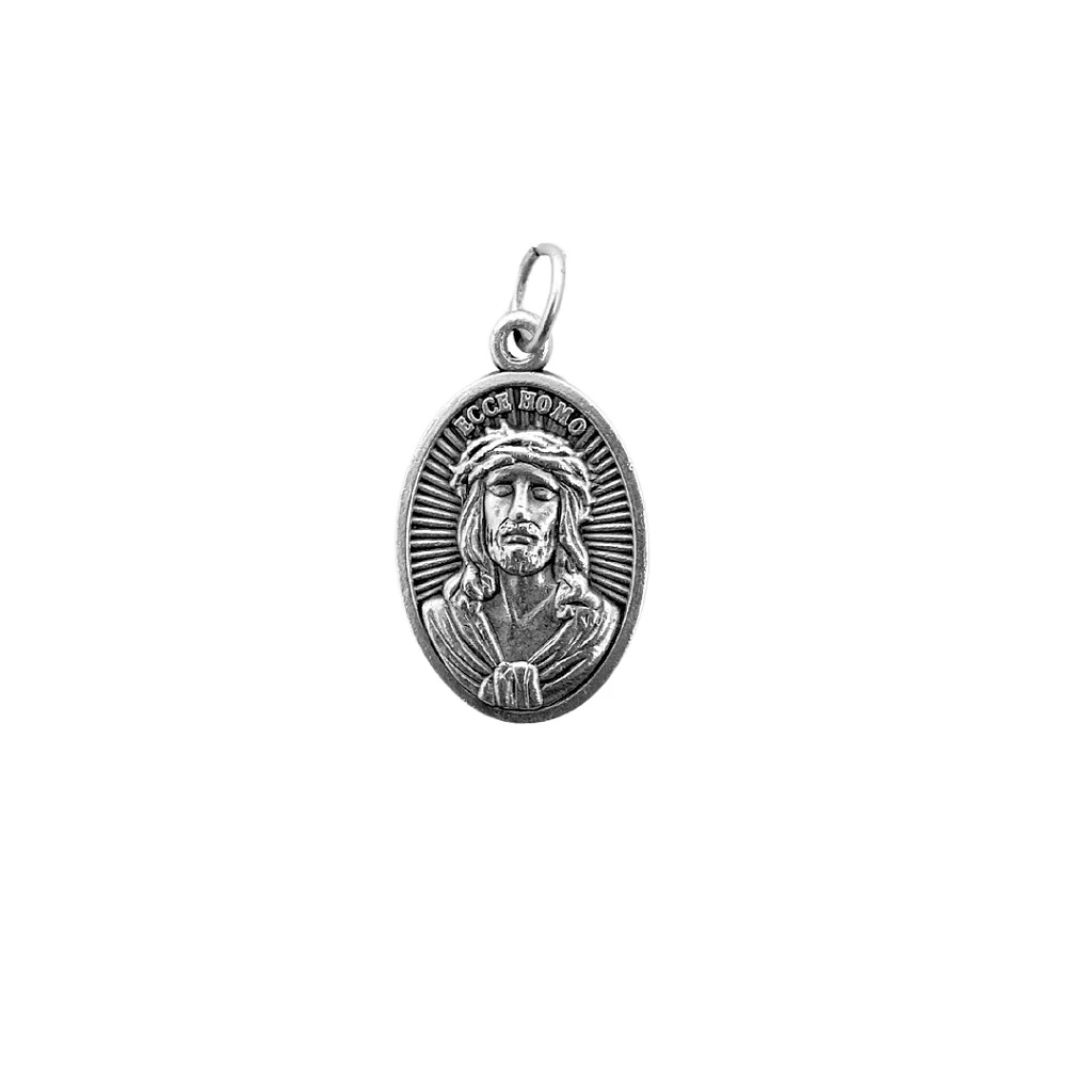 Medalha Nossa Senhora das Dores e Eis o Homem - Italiana - Image 3