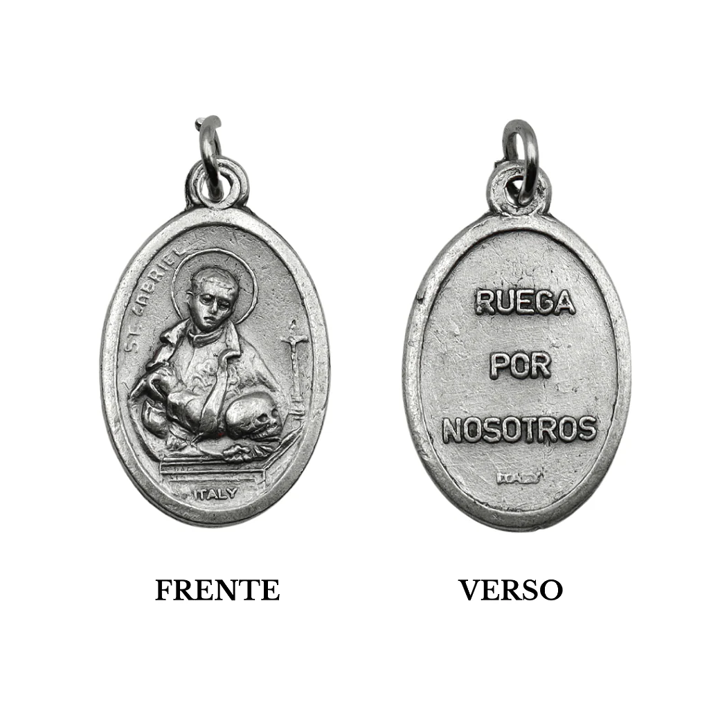 Medalha São Gabriel da Virgem Dolorosa - Italiana - Image 3
