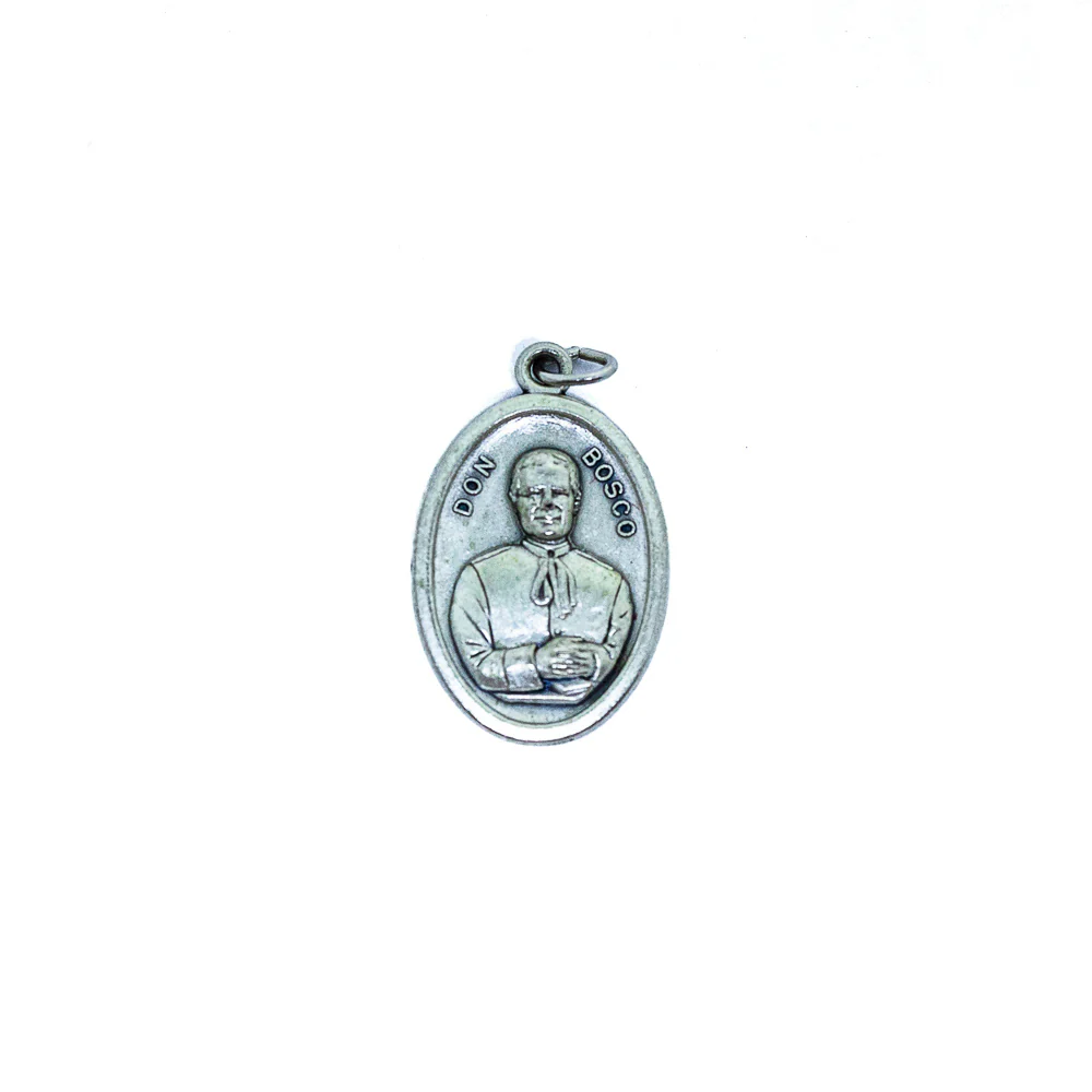Medalha São João Bosco e Nossa Senhora Auxiliadora - Italiana - Image 2