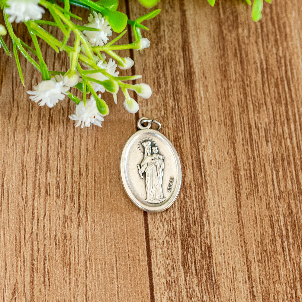 Medalha São João Bosco e Nossa Senhora Auxiliadora - Italiana - Image 5