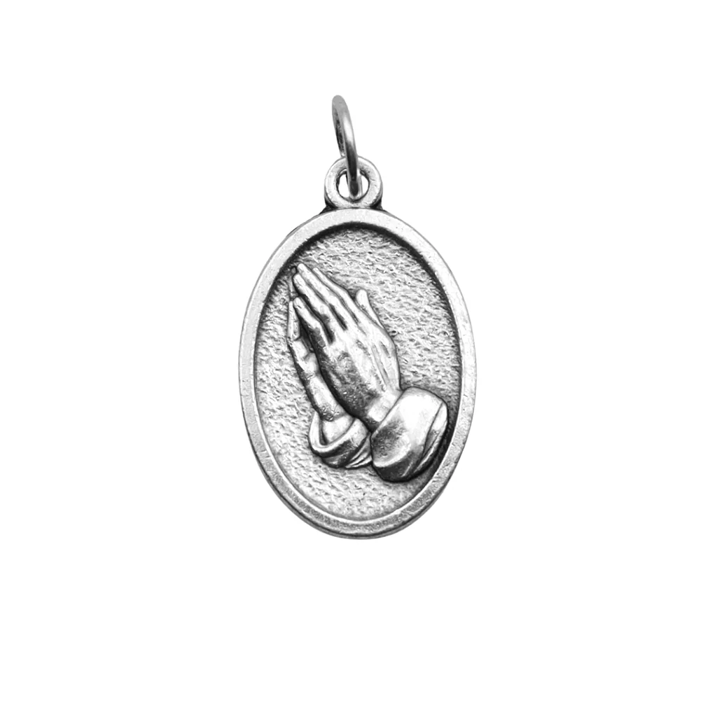 Medalha São Judas Tadeu & Mão Rezando - Image 2