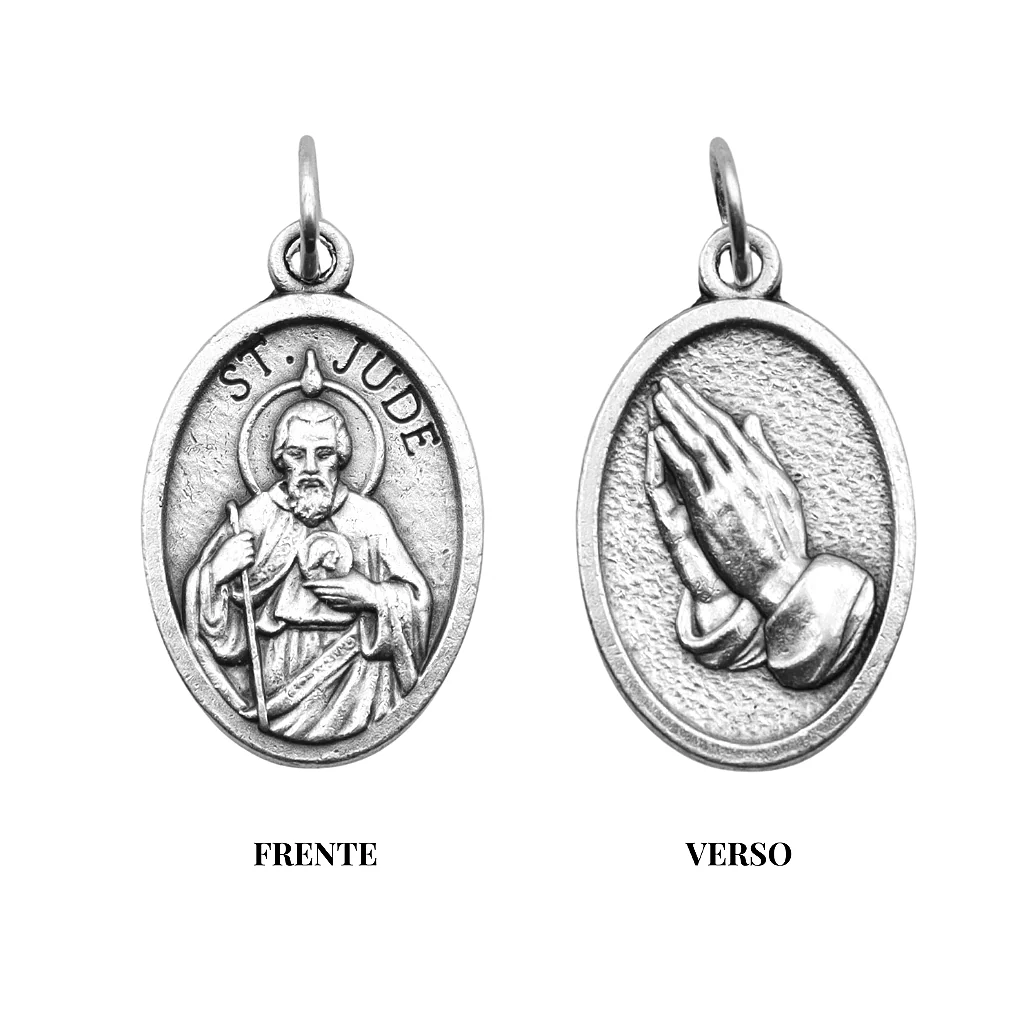 Medalha São Judas Tadeu & Mão Rezando - Image 3
