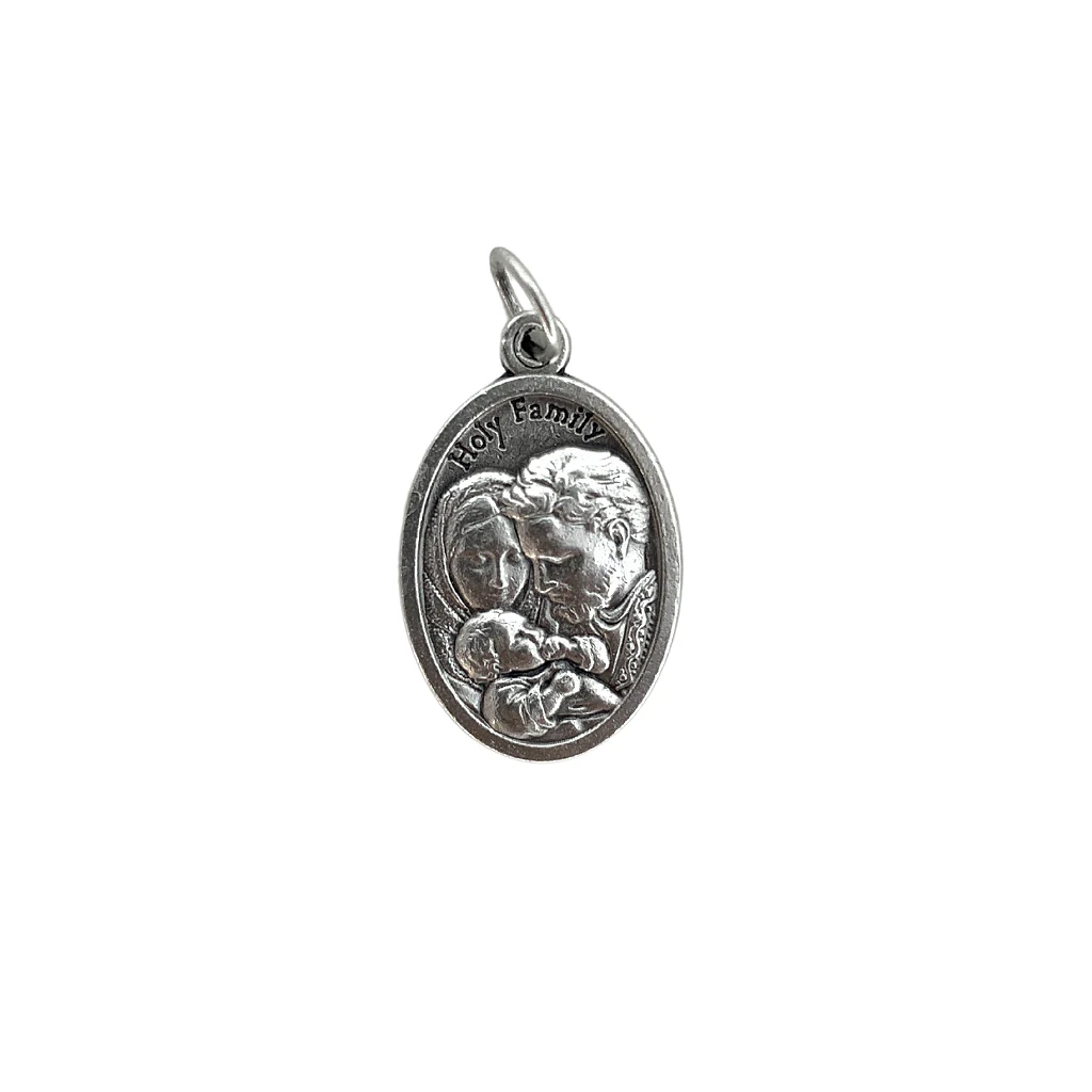 Medalha São José e Sagrada Família - Italiana - Image 2