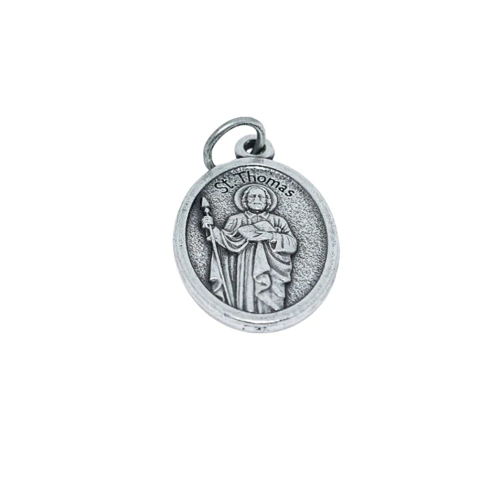 Medalha São Tomé e Mãos - Italiana - Image 2
