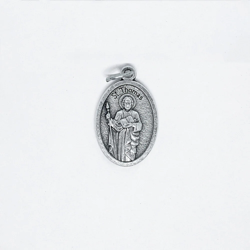 Medalha São Tomé e Mãos - Italiana - Image 3